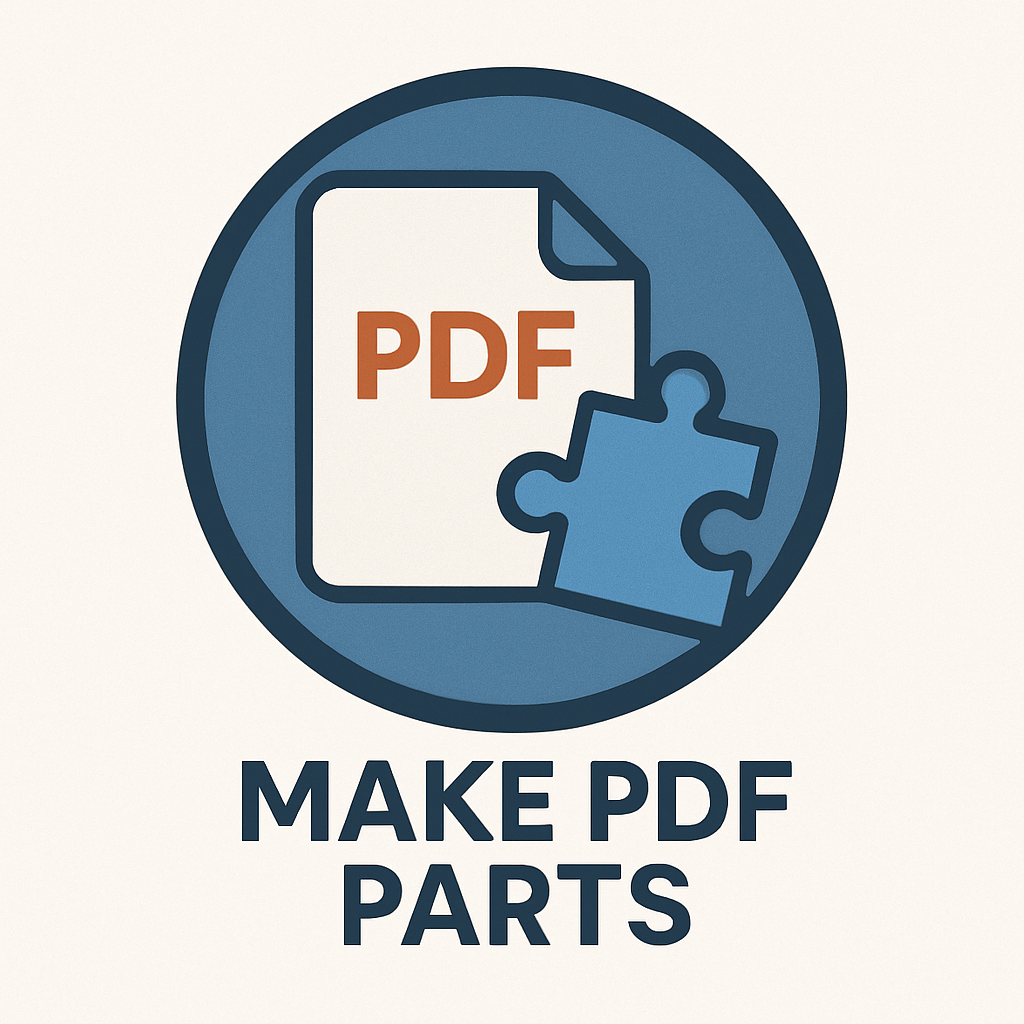 Make PDF Parts