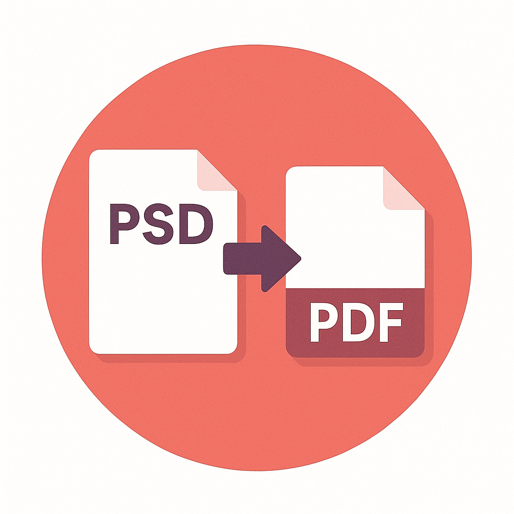 PSD to PDF